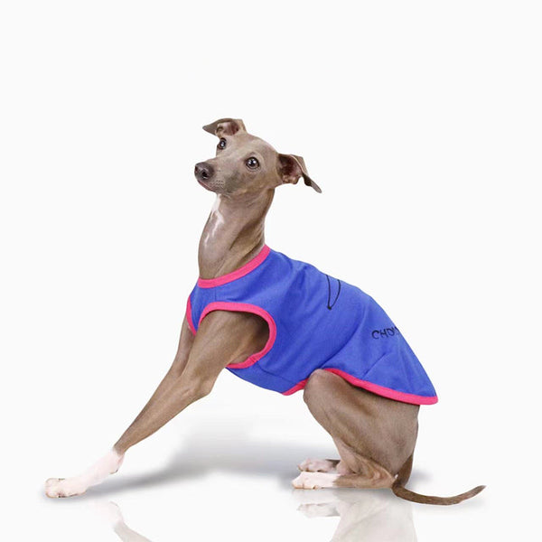 Cotton Soft Tank Top Shirt Italian Greyhound Whippet Dog Clothes