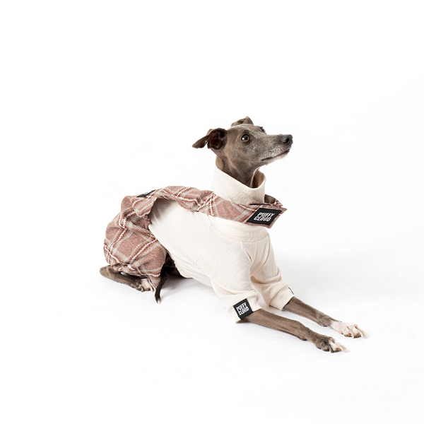 Dog Shirts Highneck Cotton Clothes for Italian Greyhound Whippet