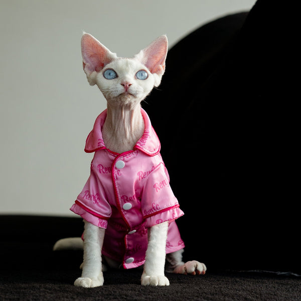 Cotton Soft Shirt Pajamas Sphynx Cat Clothes