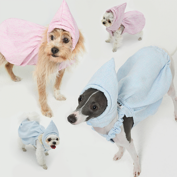 Cute Bubble Skirts Hat Dog Clothes Small Dog Italian Greyhound Whippet Blue