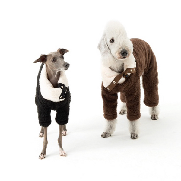 Dog Coat Fleece Onesies Jacket 4Legs Clothes Italian Greyhound Whippet