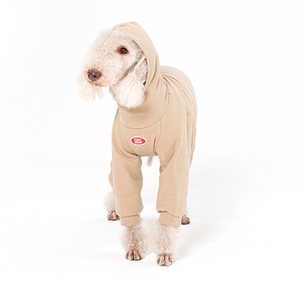 Dog Onesies Fleece Warm Hoodie Clothes for Bedlington