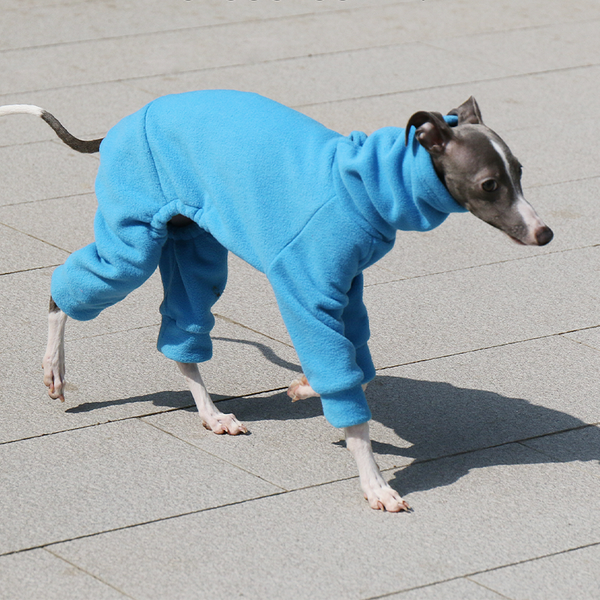 Dog Onesies Pajamas Fleece Clothes for Italian Greyhound Whippet Clothing