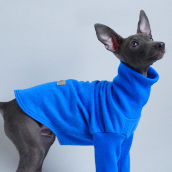 Dog Sweatshirts Fleece Knit Shirts for Italian greyhound Whippet Clothes