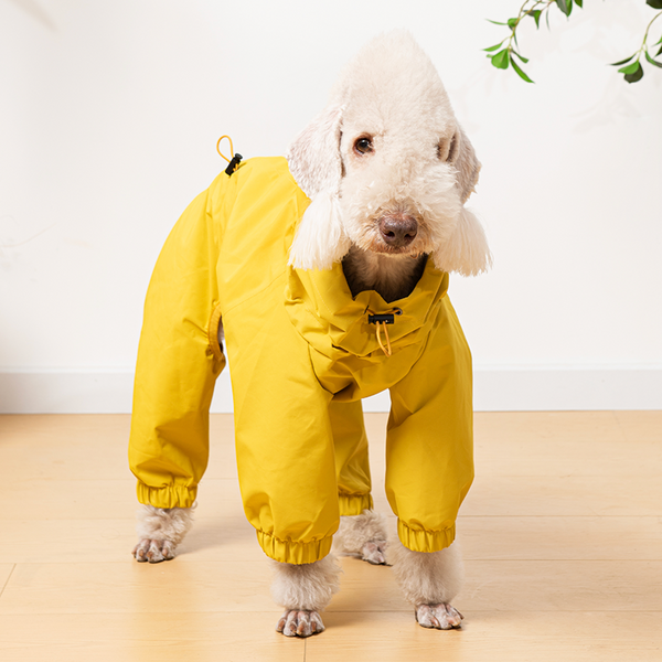 Raincoat Dog Jacket Outdoor Clothes Bedlington