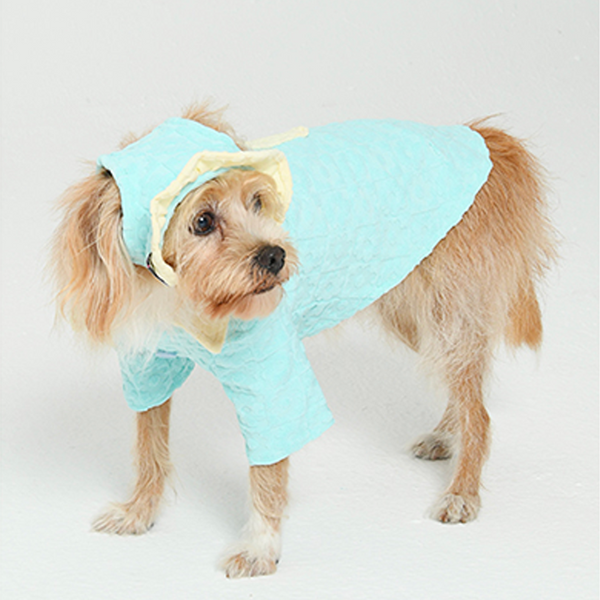 Waffle Shirts Hat Dog Pajamas Small Dog Italian Greyhound Clothes Blue