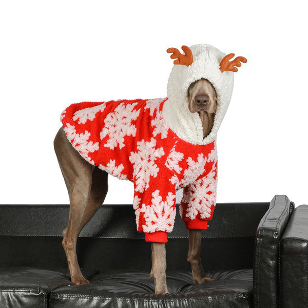 Big Dog Clothing Christmas Fleece Hoodie