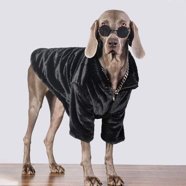 Big Dog Clothing Faux Fur Coat