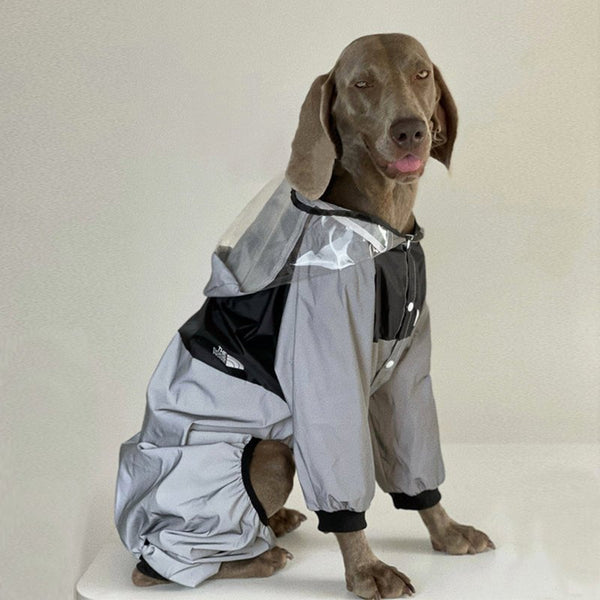 Big Dog Clothing Raincoat Reflective Waterproof Onesie Jacket