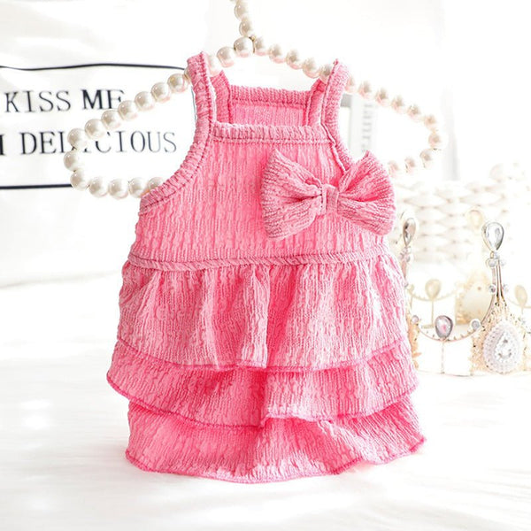 Candy Layered Skirt Sleeveless Tank Dress Dog Clothes