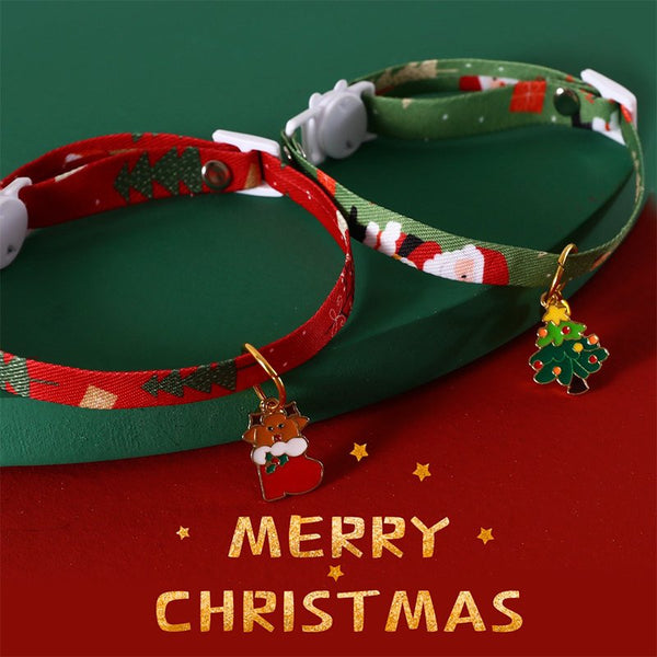 Cat Christmas Collar Accessories