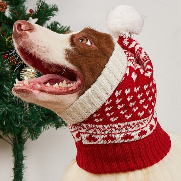 Dog & Cat Hat Christmas Knit Hat