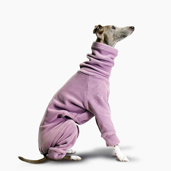 Dog Clothes Fleece Onesie Italian Greyhound Whippet