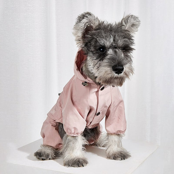 Dog Clothes Outdoor Raincoats Onesie Jackets