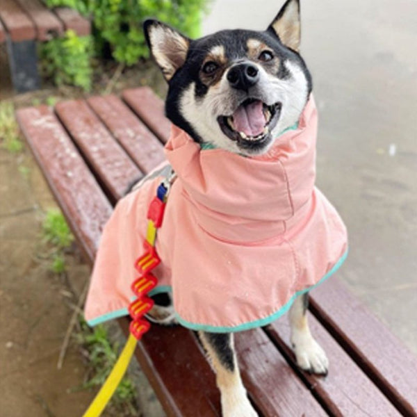 Dog Clothes Raincoat Waterproof Outdoor Jacket