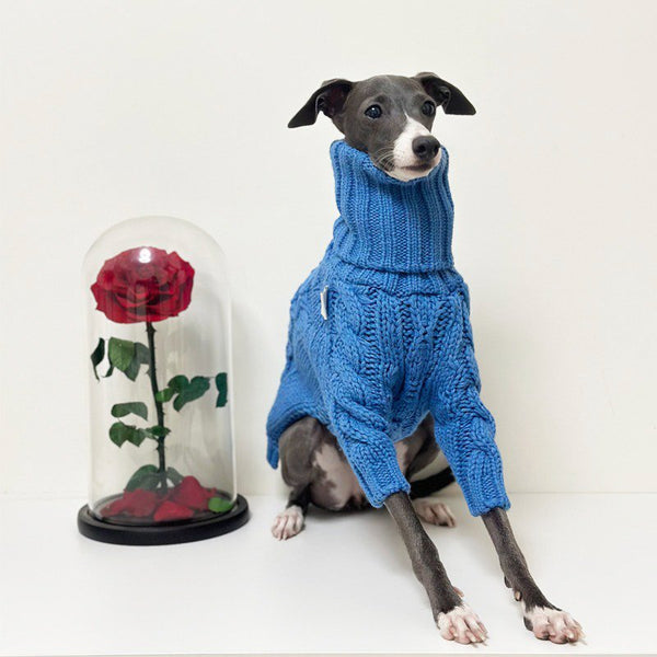 Dog Clothes Turtleneck Sweater Italian Greyhound Whippet