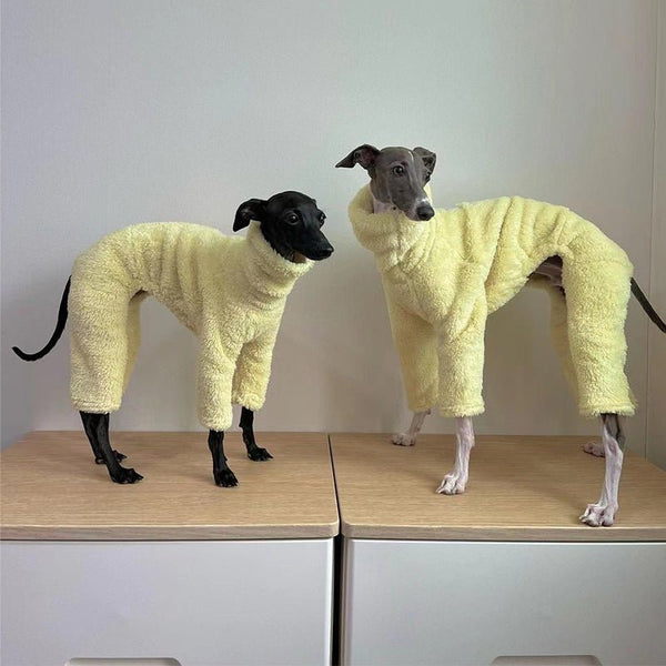 Double Fleece Onesie for Italian Greyhound Whippet Dog Clothes