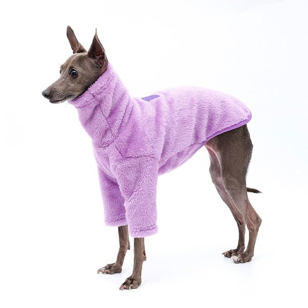 Double Fleece Shirts Italian greyhound Whippet Dog Clothes