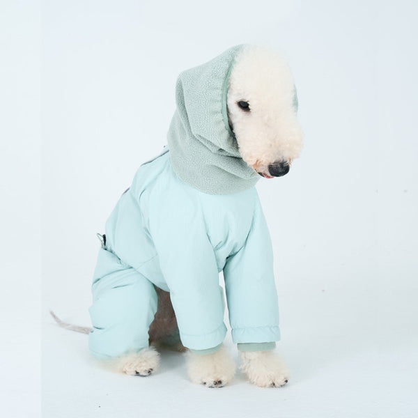 Down Padded Jacket 4Legs Warm Bedlington Dog Clothes