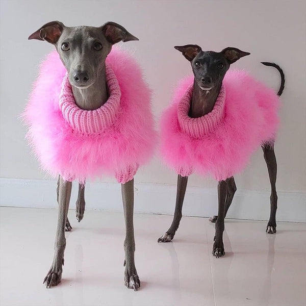 Faux Fur Sweater for Italian Greyhound Whippet