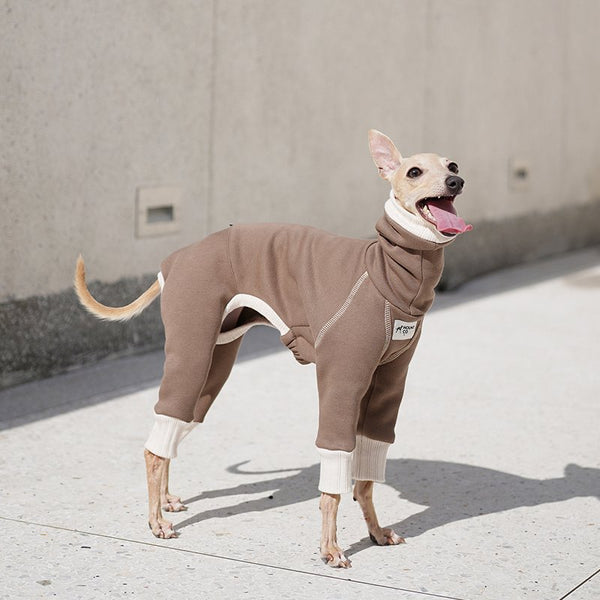 Fleece Onesie for Italian greyhound Whippet Dog Clothes