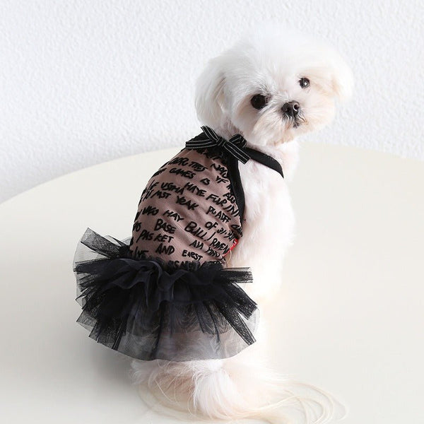 Layered Lace Dress  Dog Clothes