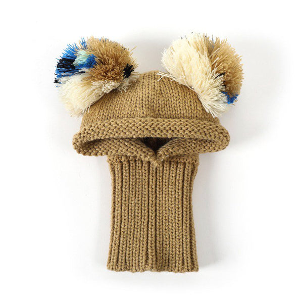 Pom Beanie Knitted Dog & Cat Hat