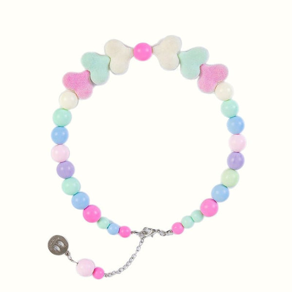 Rainbow Candy Necklace Dog & Cat Accessories