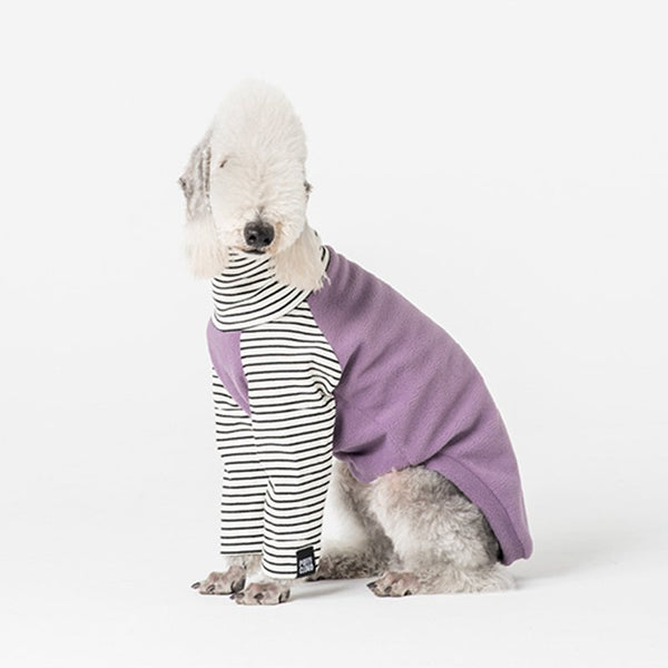 Stripe Shirt Bedlington Dog Clothes