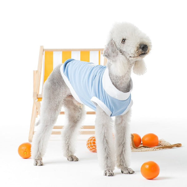 Summer Breathable T Shirt Tank Top Bedlington Dog Clothes