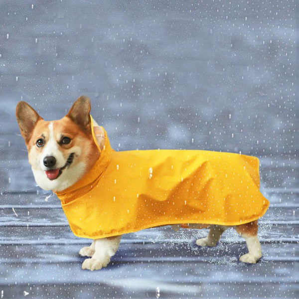 Waterproof Belly Cover Raincoats Outdoor Dog Clothes L-6XL