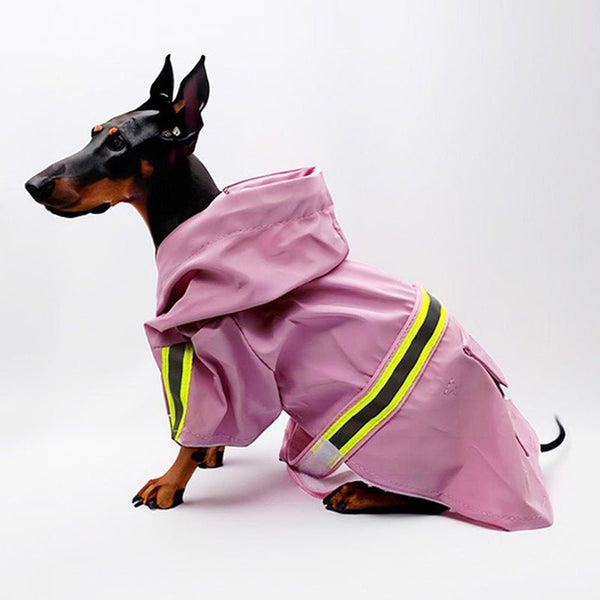 Waterproof Belly Cover Raincoats Outdoor Dog Clothes S-5XL